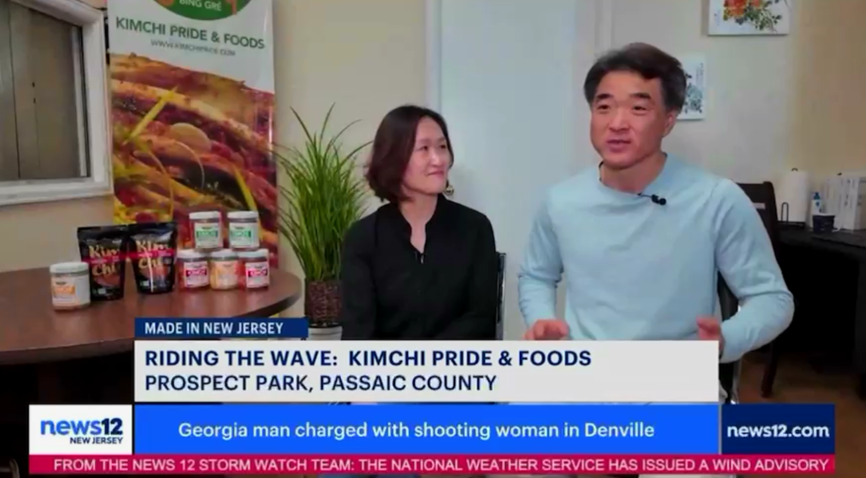 We Were Featured on News 12 — Sharing Our Kimchi Story with New Jersey